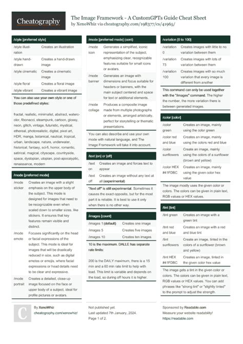 Image result for Custom Guide Cheat Sheets
