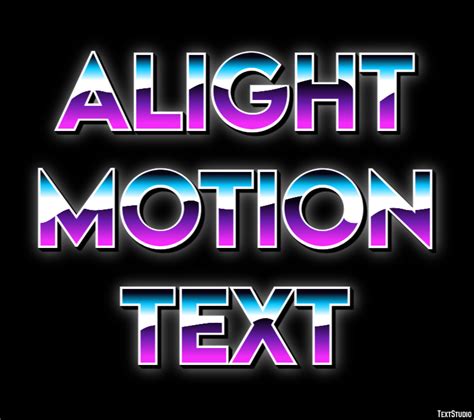 Alight Motion Text に対する画像結果