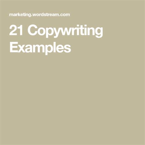 Image result for Examples of Written Copy