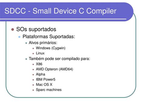 Small Device C Compiler に対する画像結果