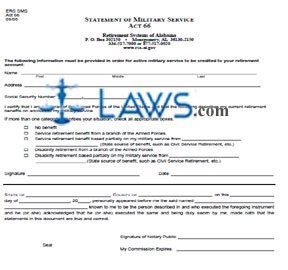 Afbeeldingsresultaten voor Statement of Military Service Example