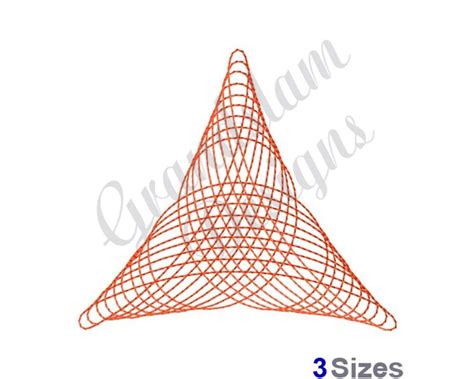 Toradh íomhá ar Triangular Spirograph