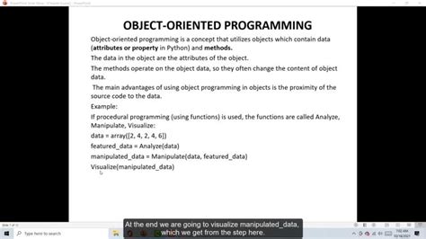 Toradh íomhá ar Object Programming Meaniung