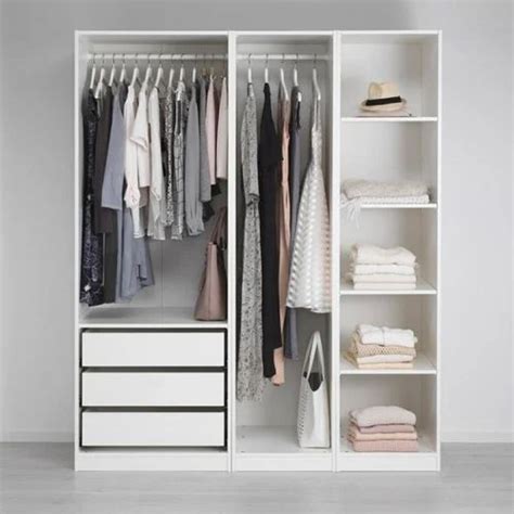 Image result for Open Wooden Wardrobe