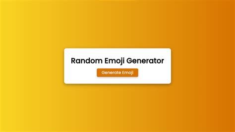 Toradh íomhá ar Random Emoji Generator