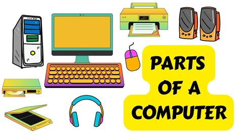 Image result for Computer Parts for Children