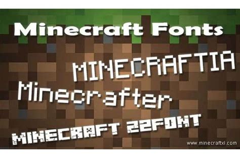 Toradh íomhá ar Minecraft Font Bitmap