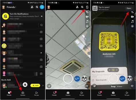 Image result for How to Scan a QR Code On Snapchat