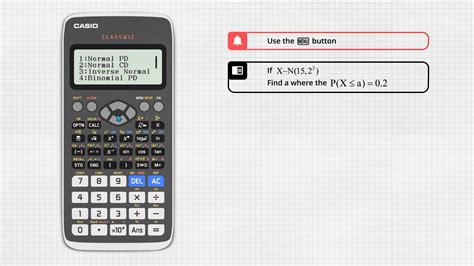 Normal Distribution On Casio Classwiz Calculator に対する画像結果