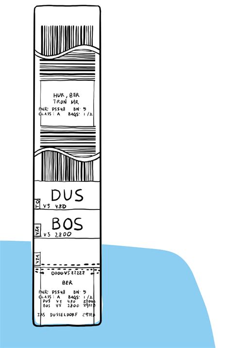 Image result for Baggage Tag Example