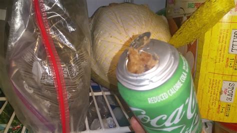 Image result for Soda Can Exploding in Freezer