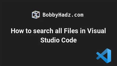 Image result for How to Search in Visual Studio Code