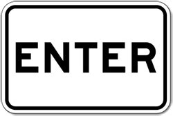 Toradh íomhá ar Green Enter Sign