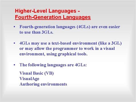 Image result for Fourth Generation Programming Languages