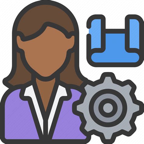 Toradh íomhá ar Female Project Manager Icon