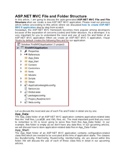 Image result for .Net MVC Views Folder Structure Example