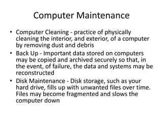 Image result for Computer Maintenance Tutorial