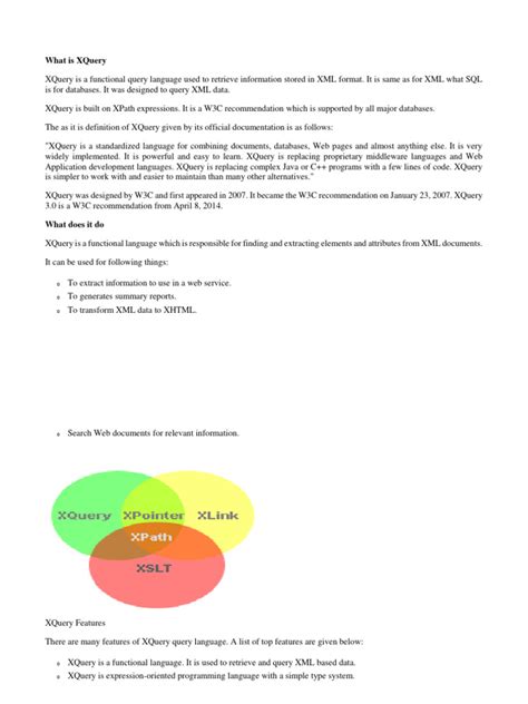 Bildergebnis für XQuery Tutorial