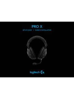 Toradh íomhá ar Headset Logitech Pro X Setup
