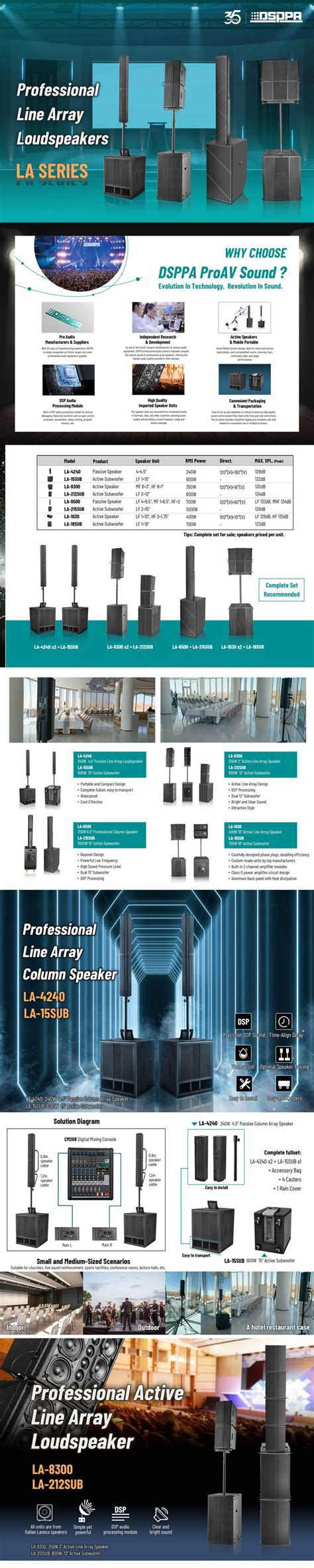 Portable Line Array Speaker System に対する画像結果