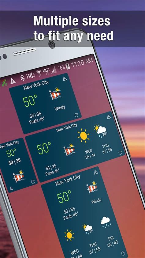 Image result for Best Weather Widget Android