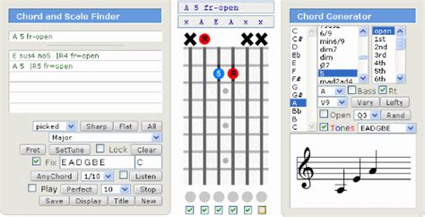 Toradh íomhá ar Random Chord Generator