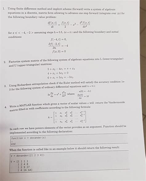 Image result for Implicit Finite Difference Method