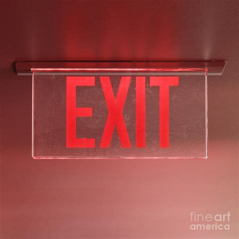 Exit Sign Red Text に対する画像結果
