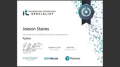 Image result for Certiport Python Certification