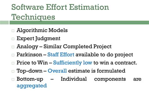 Image result for Software Effort Estimation