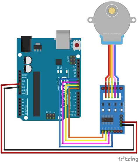 Image result for Circuit Diagram of Stepper Motor