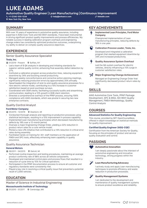 Automotive Resume Objective Examples に対する画像結果