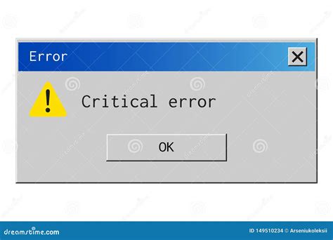 Image result for Error Message Dialog Box