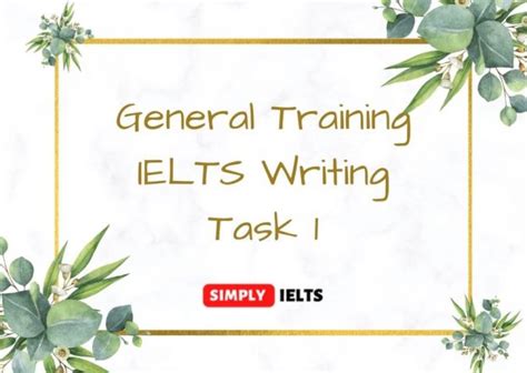 Image result for General Training Writing Task 1 Sample