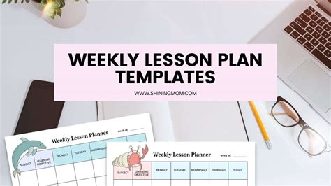 Image result for Free Printable Weekly Lesson Plan