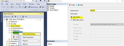 Image result for Standard Provider Name From MS SQL Linked Server