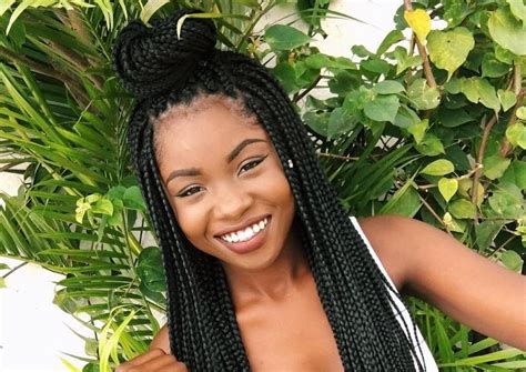 Toradh íomhá ar Half Color Box Braids