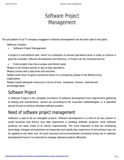 Image result for Describe Software Project Management