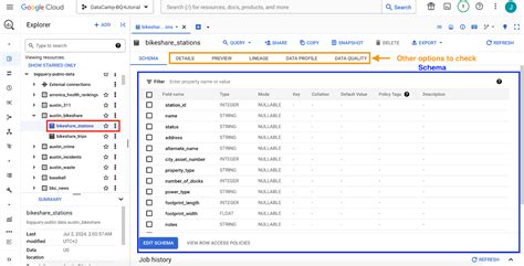 Toradh íomhá ar Create Temp Table GCP From Query