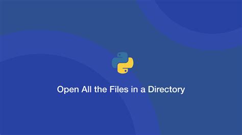 Toradh íomhá ar Open a Directory in Python