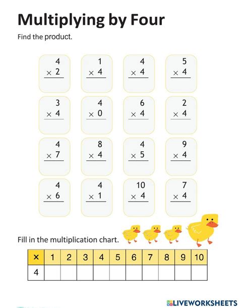 Image result for Multiplication 4