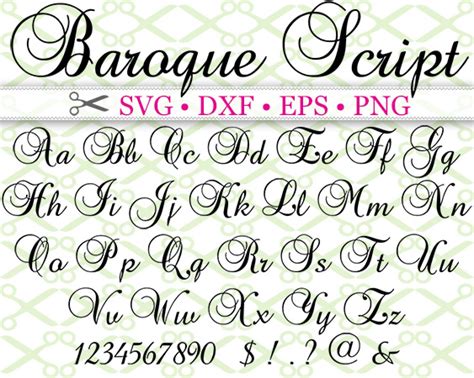 Image result for Hand Script Font SVG
