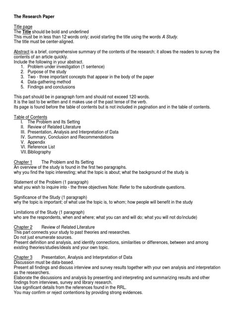 Afbeeldingsresultaten voor Comprehensive Research Paper Example