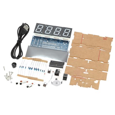 Afbeeldingsresultaten voor DIY Digital LED Clock Kit