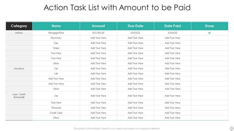 Image result for Action Task List. Excel