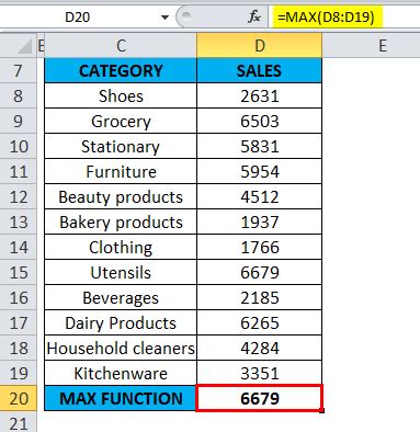 Max Function Excel に対する画像結果