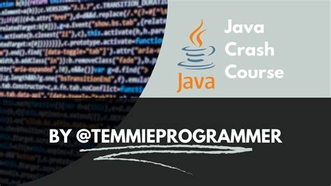 Java Crash Course に対する画像結果