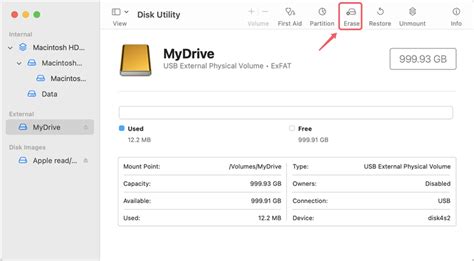Toradh íomhá ar Format USB OS Extended