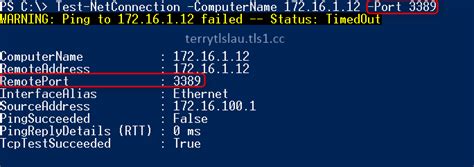 Toradh íomhá ar Test Net Connection On IP