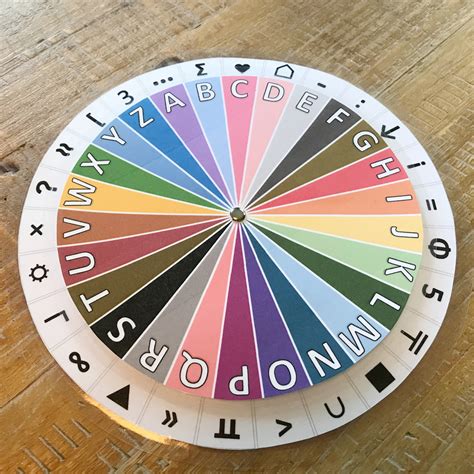 Image result for Decoder Wheel Print Out